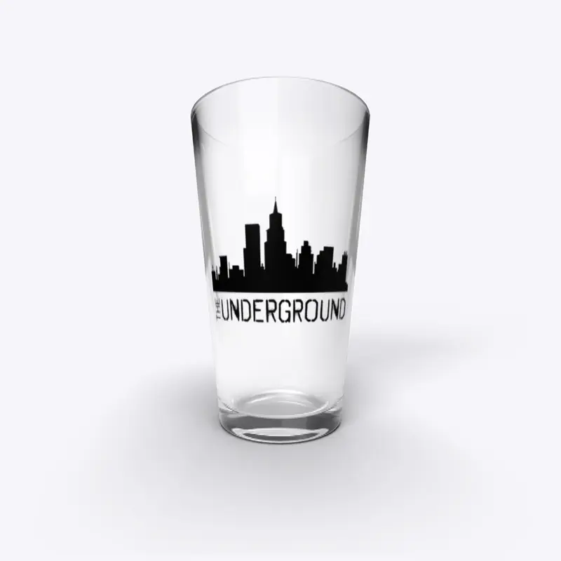 The Underground - Pint Glass